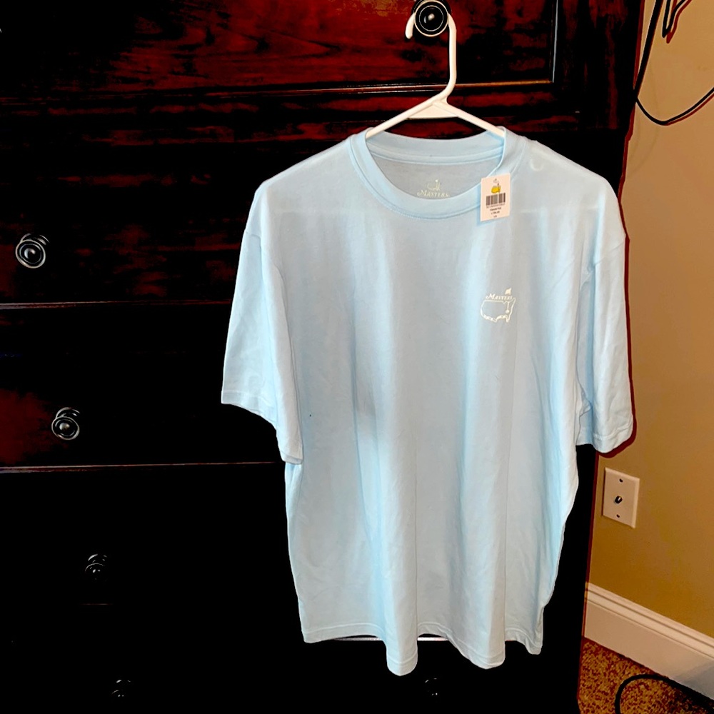 Women’s light blue Masters T-shirt